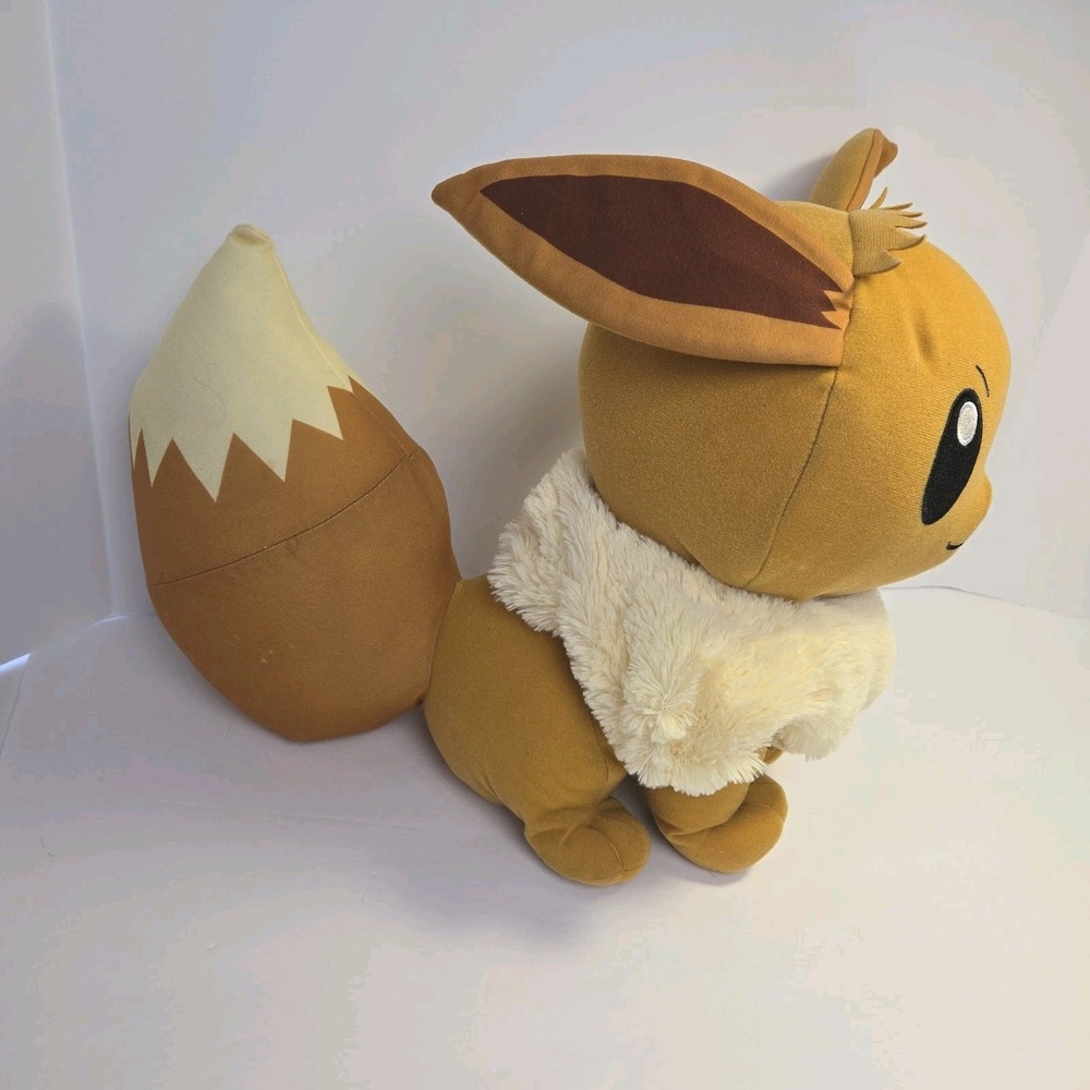 Pokemon Eevee 14" Jumbo Plush Toy Factory New With Tags 2022 Stuffed Animal